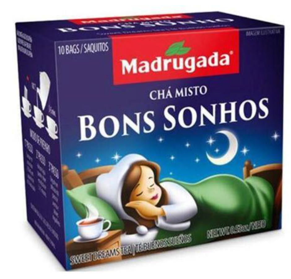 Chás Madrugada de Caixinha