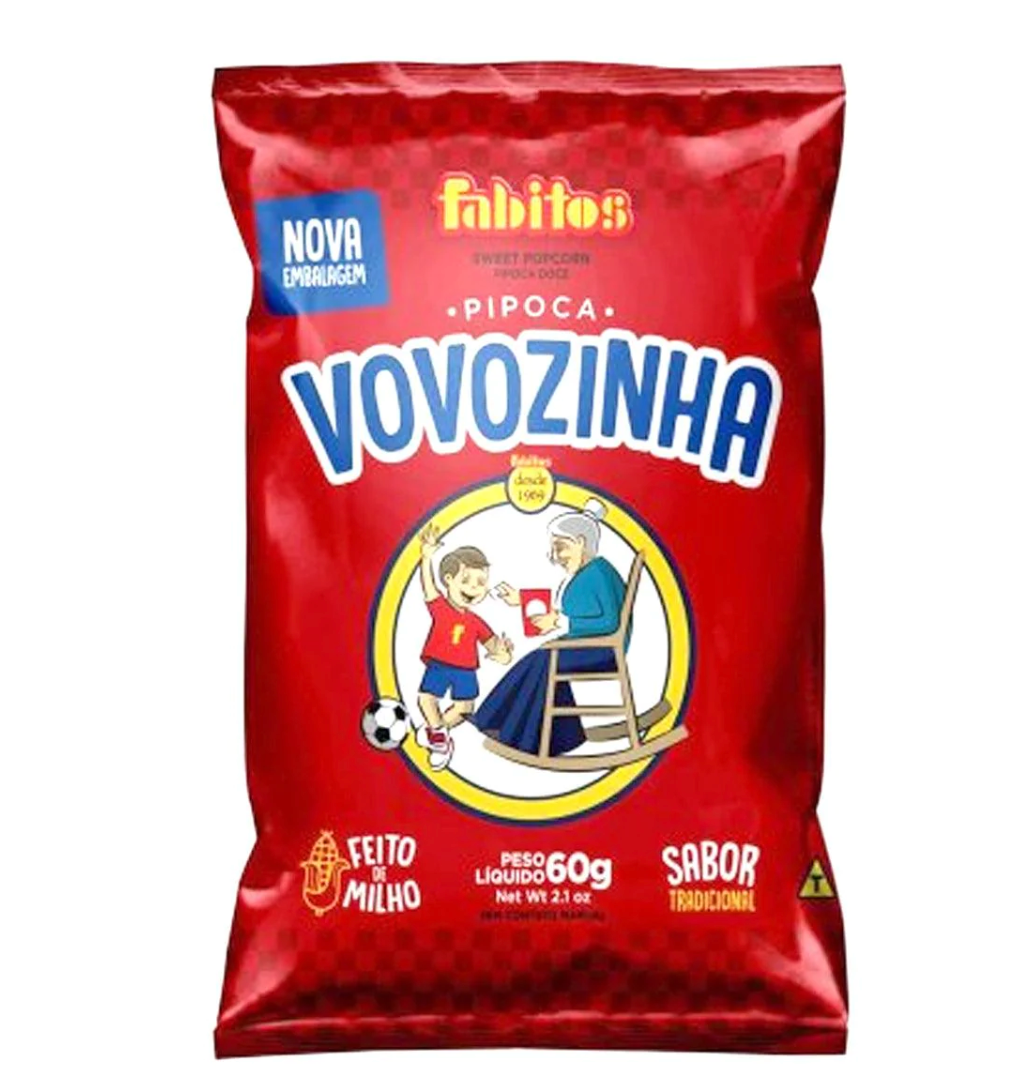 Fabitos Pipoca Doce Vovozinha